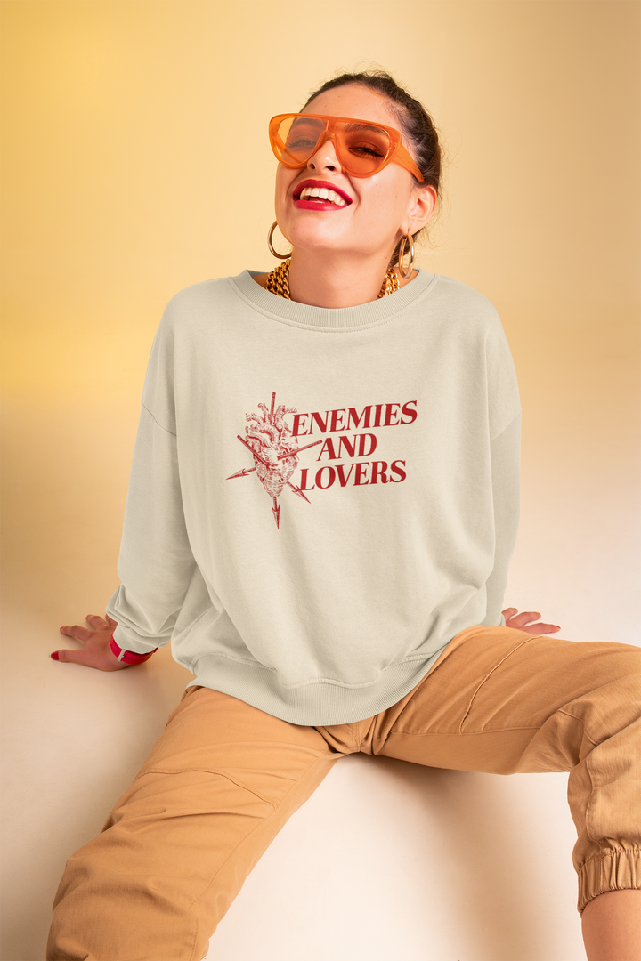 Enemies And Lovers Crewneck Sweatshirt - The Scarlet Letter Collection