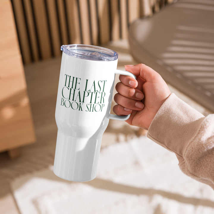 The Last Chapter Travel mug with a handle