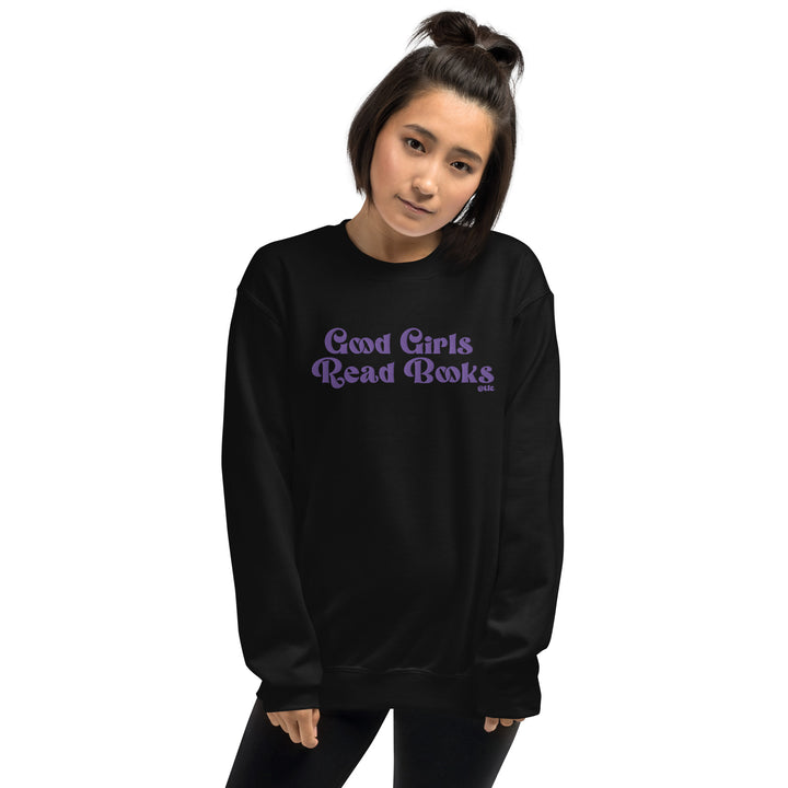 Good Girls Read Embroidered Crewneck