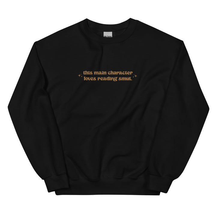 Reading Smut Embroidered Crewneck