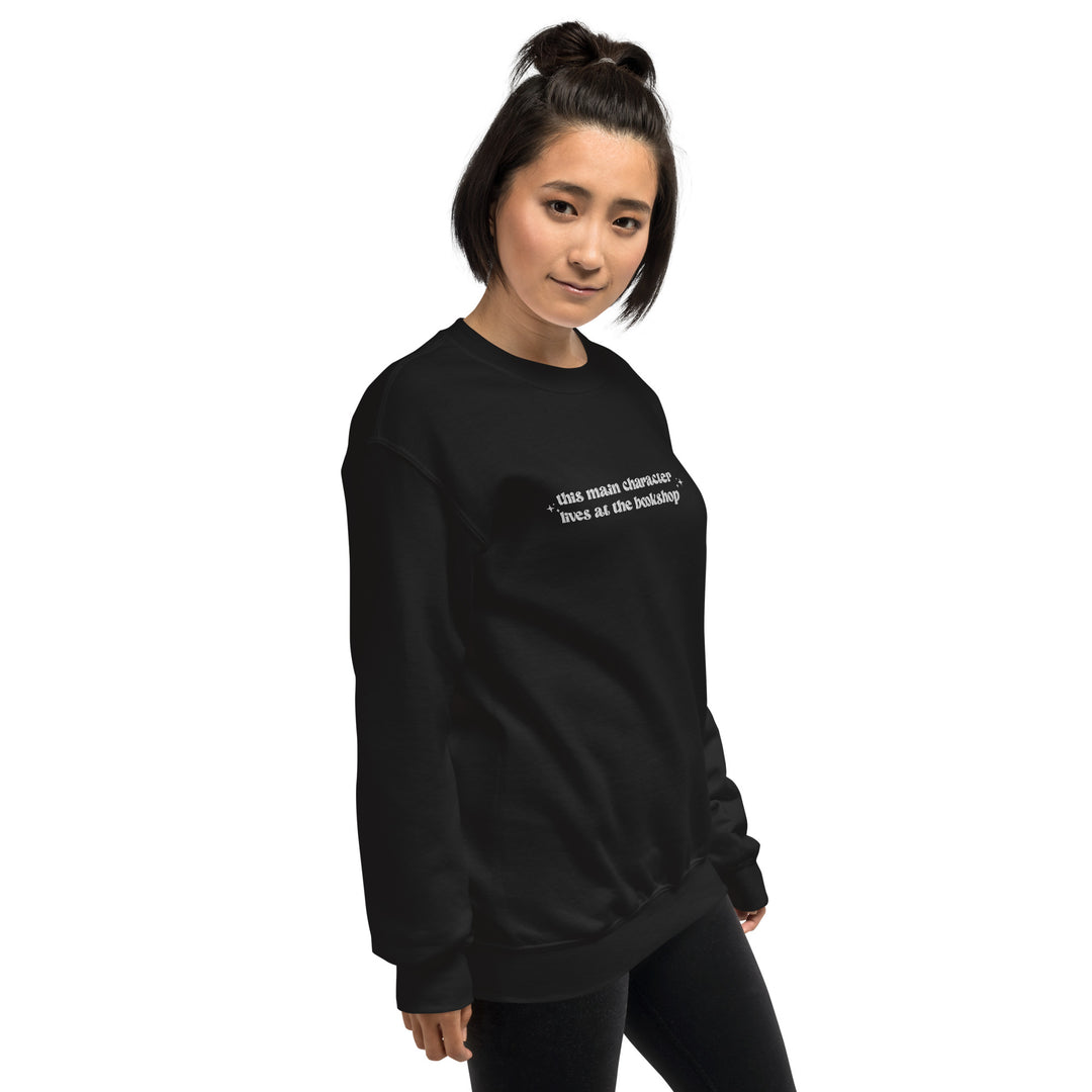 Bookshop Embroidered Crewneck