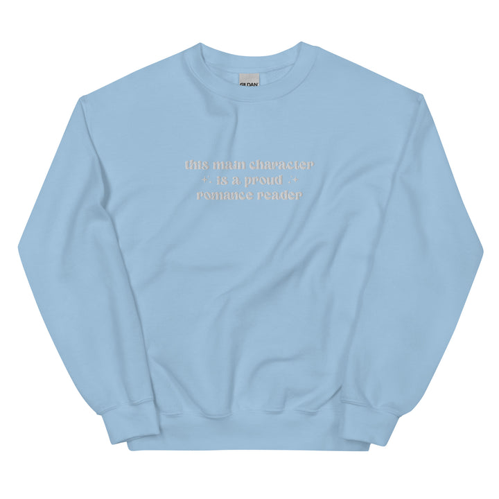 Main Character Embroidered Crewneck