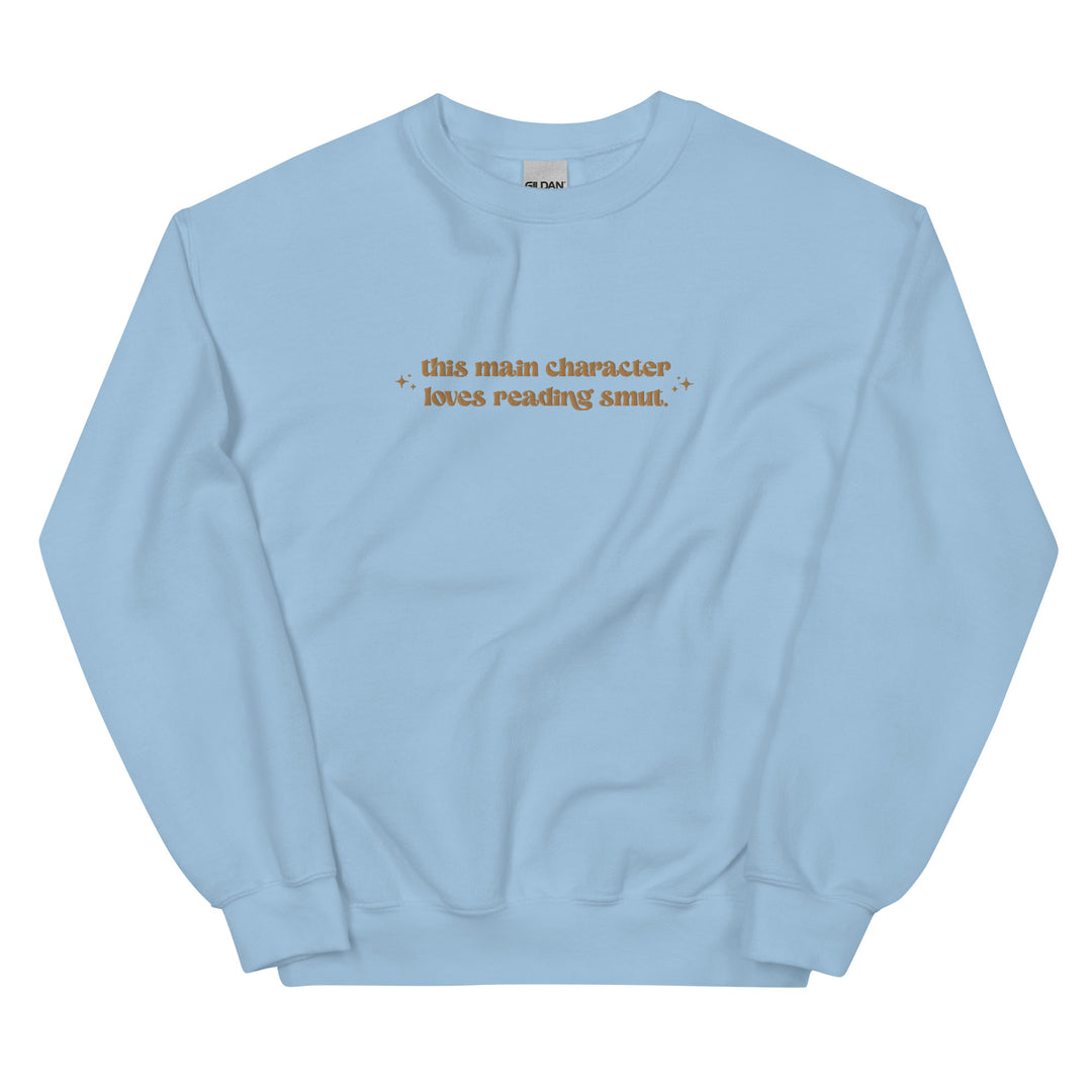 Reading Smut Embroidered Crewneck