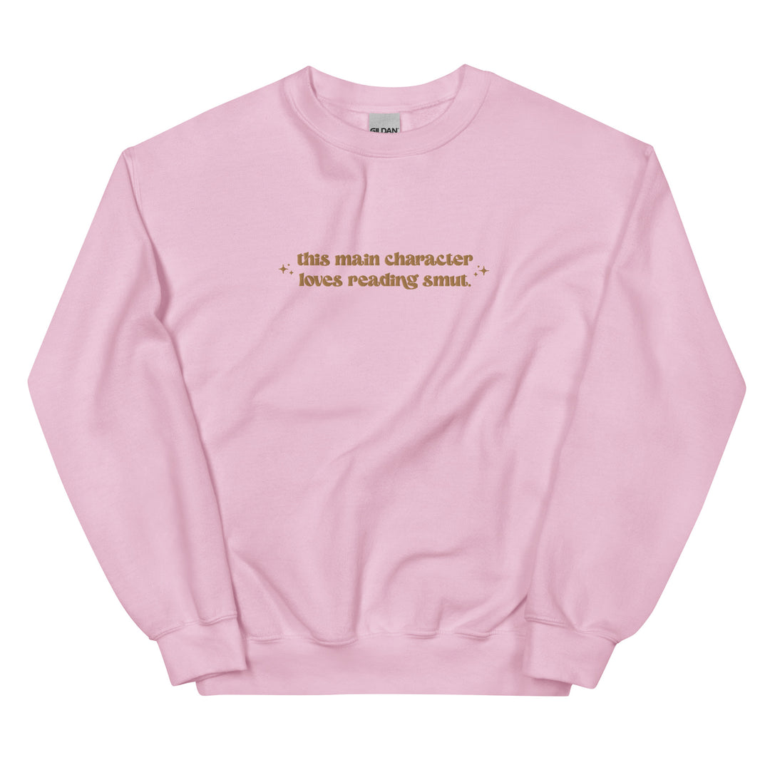 Reading Smut Embroidered Crewneck