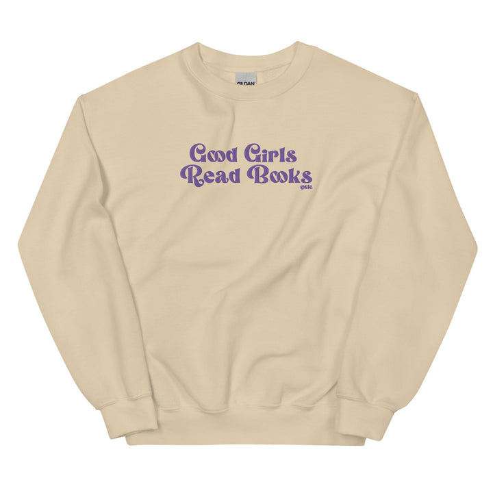 Good Girls Read Embroidered Crewneck