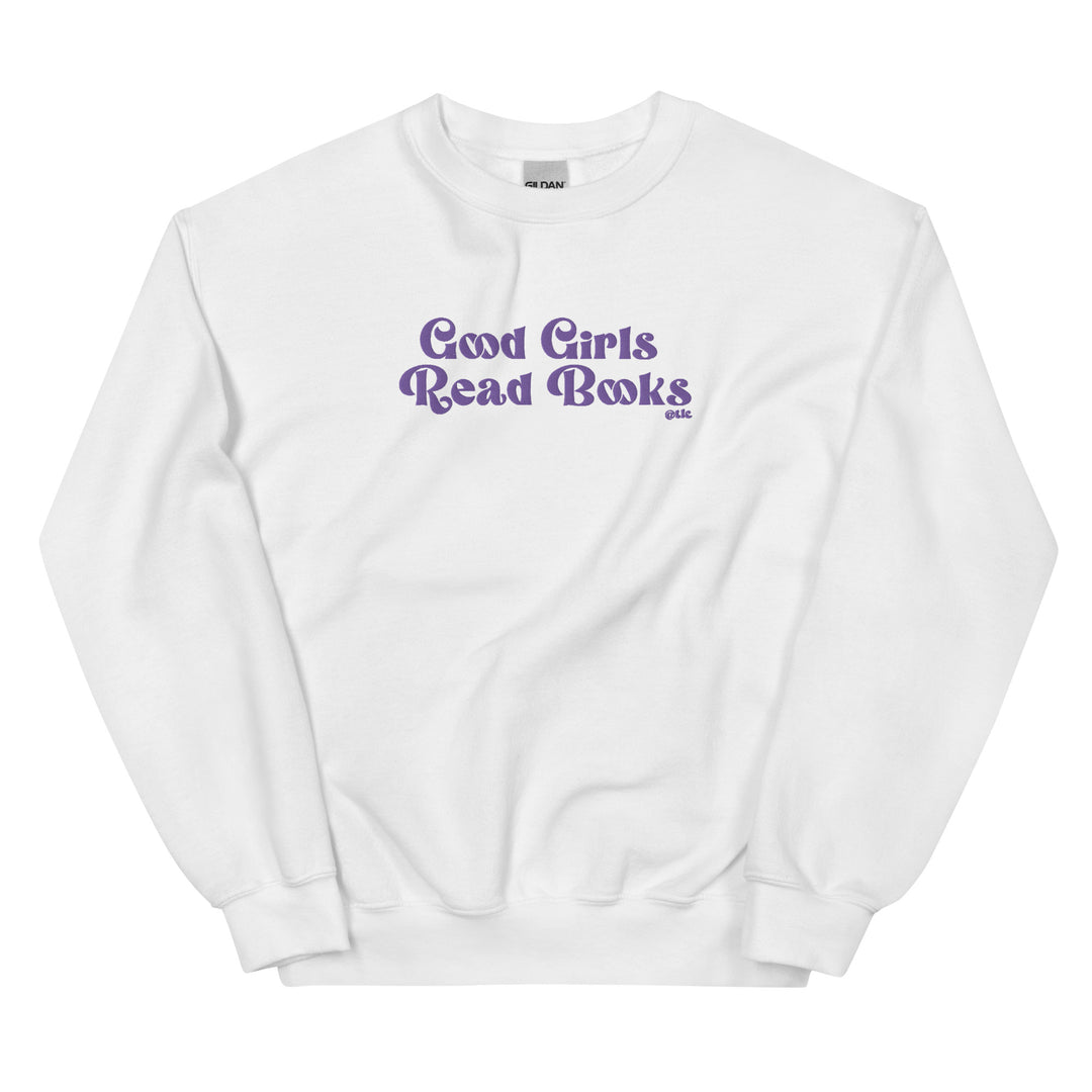 Good Girls Read Embroidered Crewneck