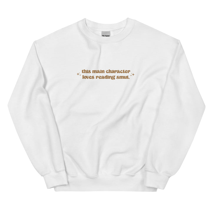 Reading Smut Embroidered Crewneck