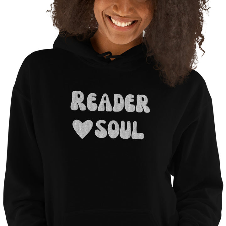 Reader Soul Embroidered Hoodie