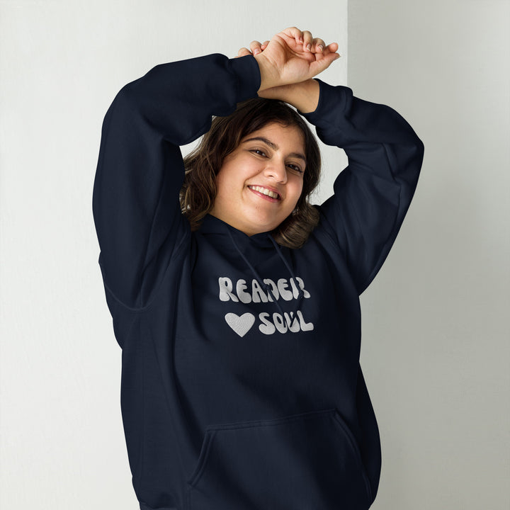 Reader Soul Embroidered Hoodie