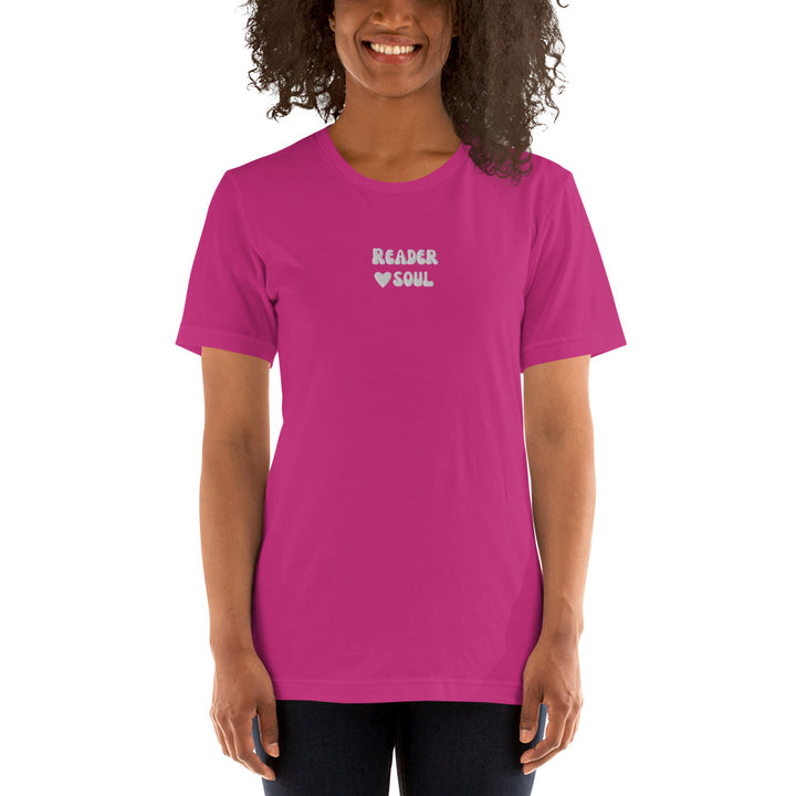 Reader Soul Embroidered t-shirt