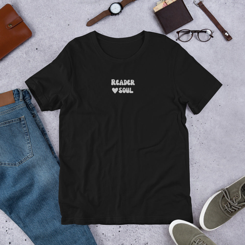 Reader Soul Embroidered t-shirt