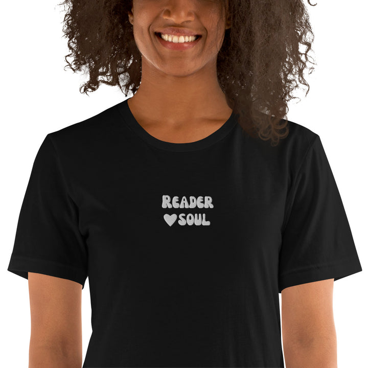 Reader Soul Embroidered t-shirt