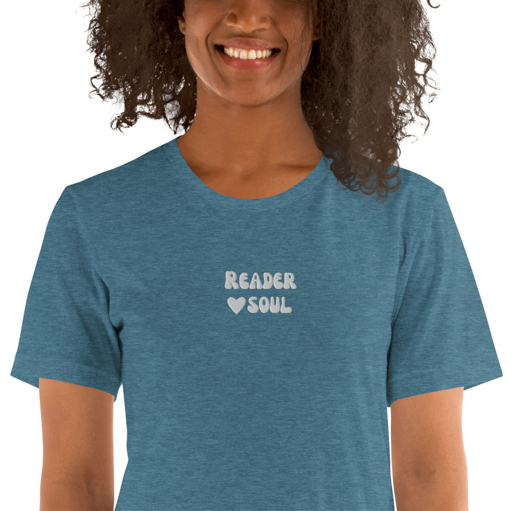 Reader Soul Embroidered t-shirt