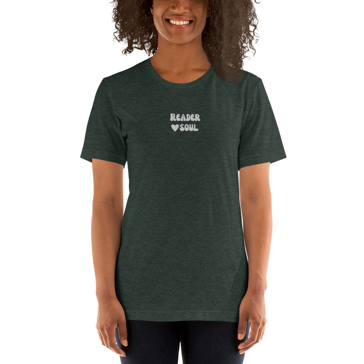 Reader Soul Embroidered t-shirt