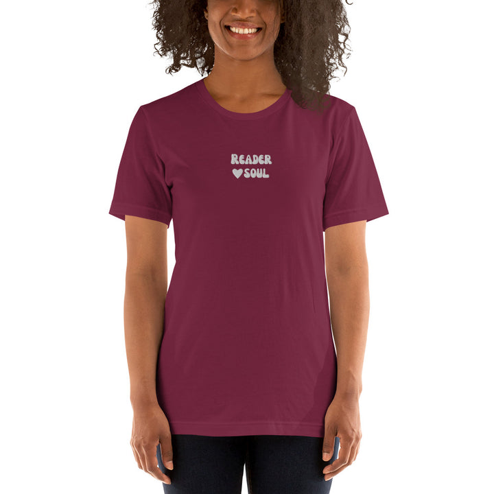 Reader Soul Embroidered t-shirt