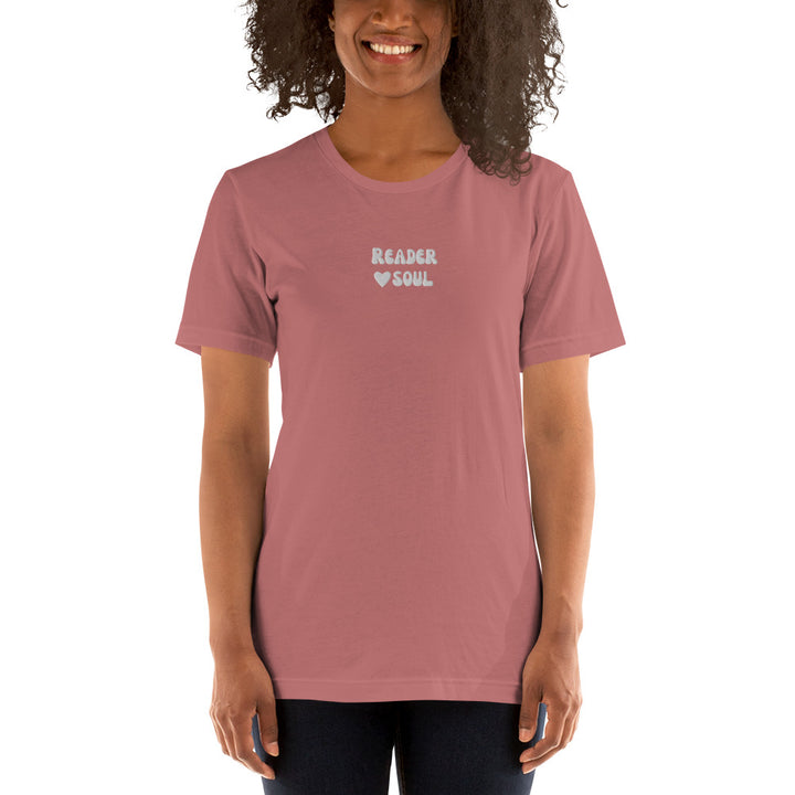 Reader Soul Embroidered t-shirt