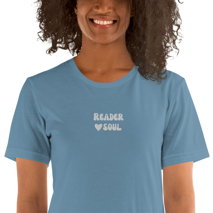 Reader Soul Embroidered t-shirt