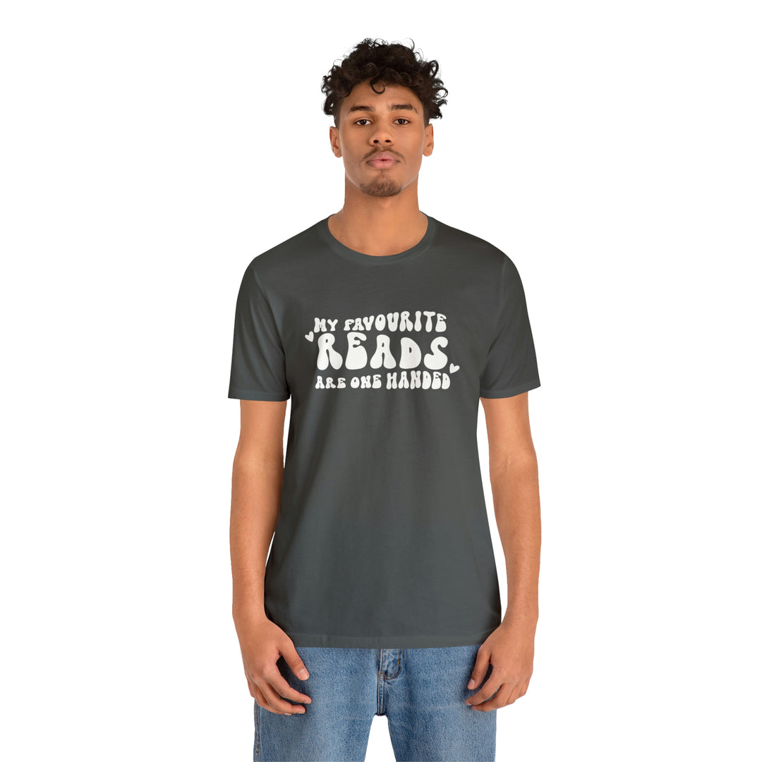 One Handed Reads Short Sleeve Tee