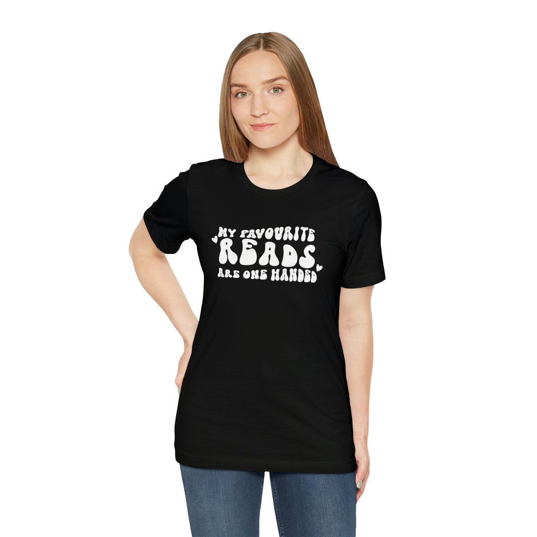 One Handed Reads Short Sleeve Tee