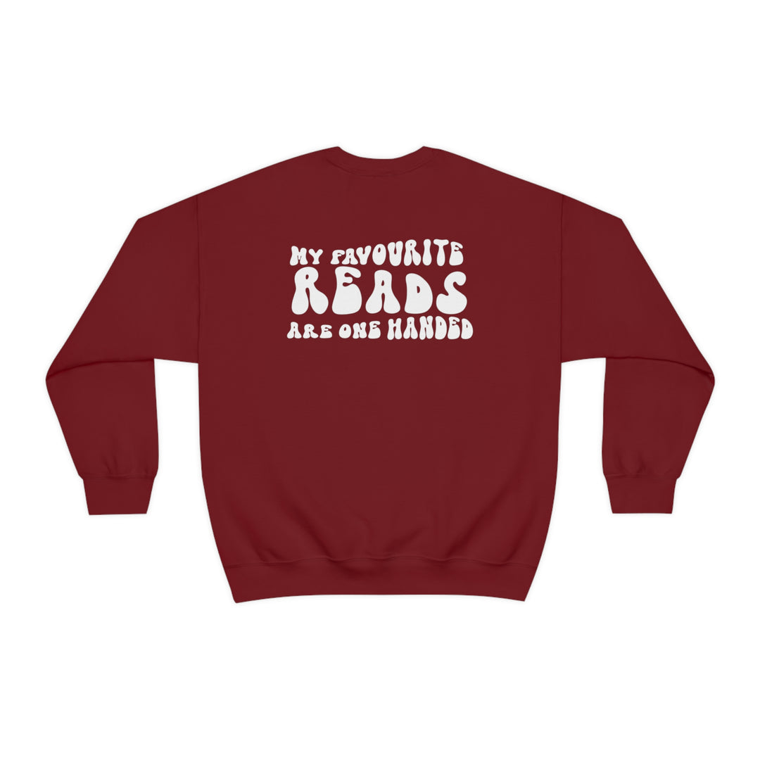 One handed reads Crewneck Sweatshirt