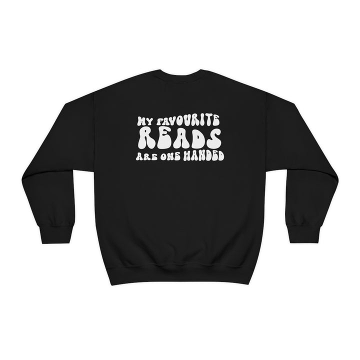 One handed reads Crewneck Sweatshirt