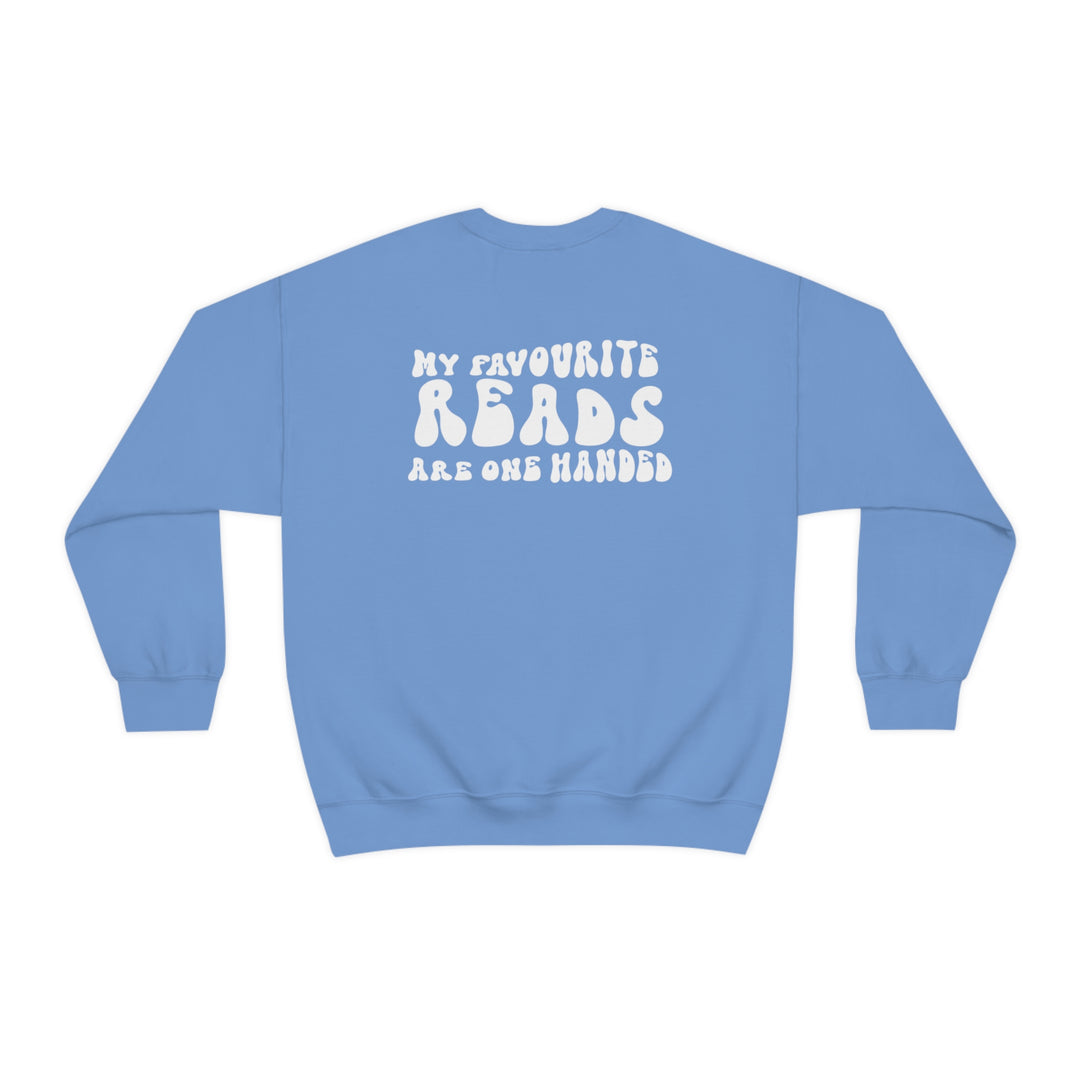 One handed reads Crewneck Sweatshirt