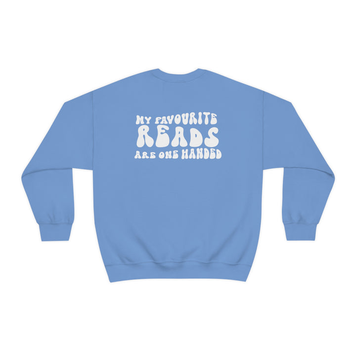 One handed reads Crewneck Sweatshirt