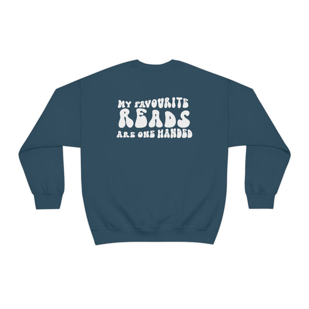 One handed reads Crewneck Sweatshirt