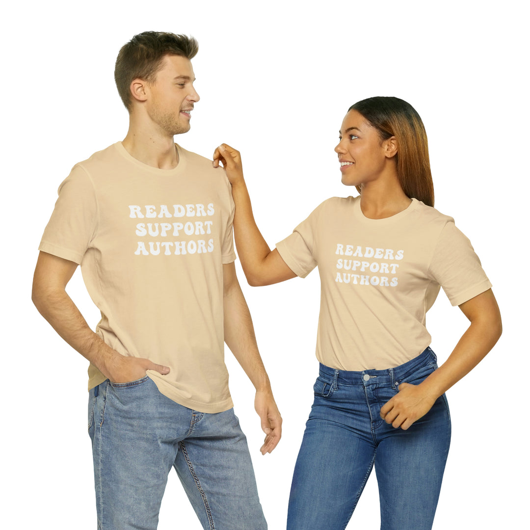 Readers Support Authors Short Sleeve Tee