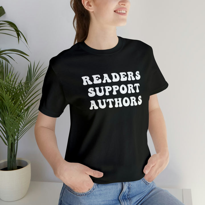 Readers Support Authors Short Sleeve Tee