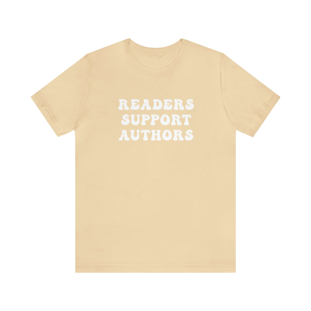 Readers Support Authors Short Sleeve Tee