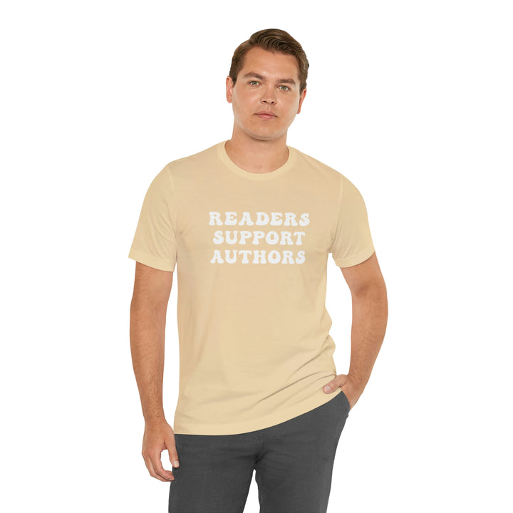 Readers Support Authors Short Sleeve Tee