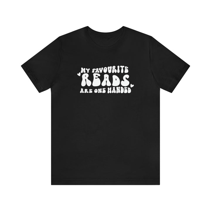 One Handed Reads Short Sleeve Tee