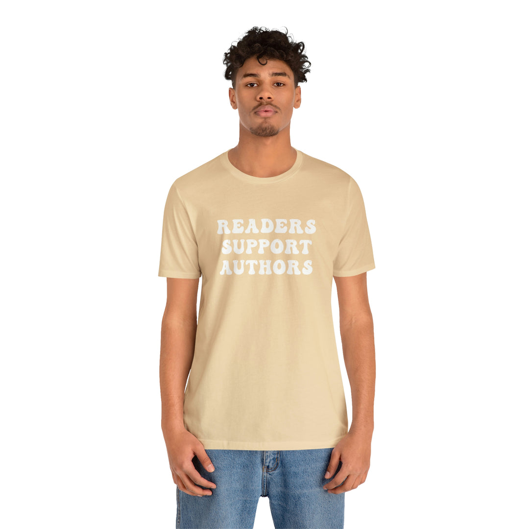 Readers Support Authors Short Sleeve Tee